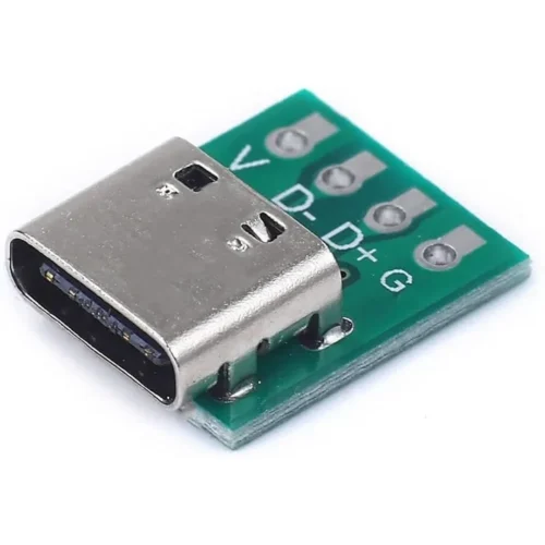 USB Type-C-4P To 4 Pin DIP Çevirici - Type-C Modül Kartı