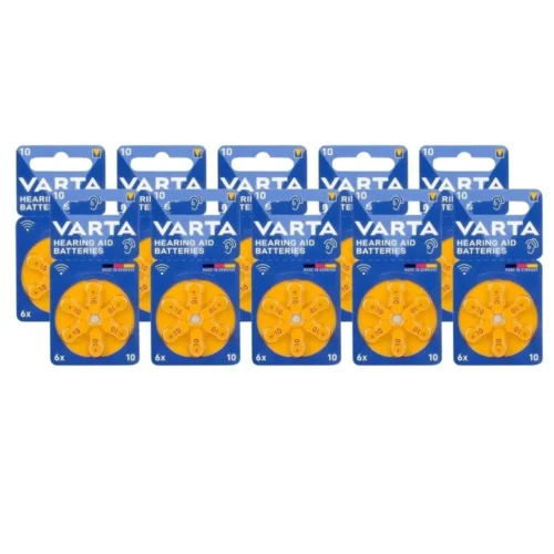 Varta 10 Kulaklık Pili 6lı Blister 10Lu Paket