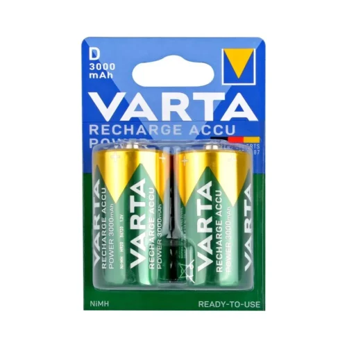Varta 56720101402 Accu Ready2Use Büyük Pil - D 3000 mAh 2li