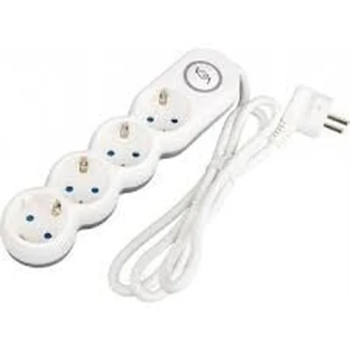 VEA - VE-2S4S 4'LÜ 1.5 METRE KABLOLU ANAHTARLI GRUP PRİZ - KABLOLU ANAHTARLI GRUP PRİZ