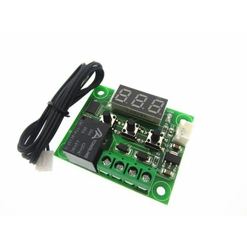 W1209 12V SICAKLIK KONTROLLÜ DİJİTAL TERMOSTAT KIRMIZI
