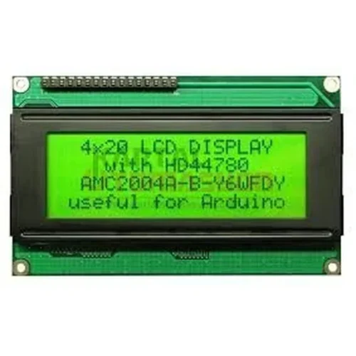 WEH002004BGPP5N00001 OLED KARAKTER 4X20 YEŞİL LCD DISPLAY