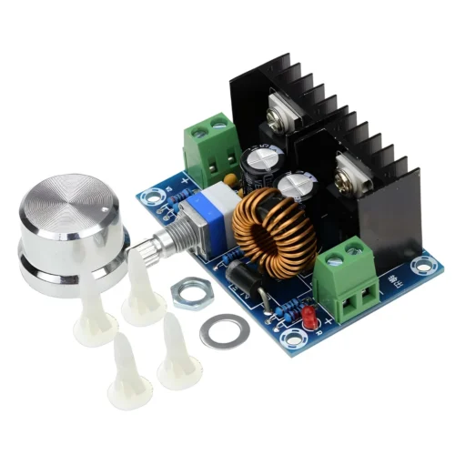XH-M401 XL4016E1 8A POTLU DC-DC AYARLANABİLİR VOLTAJ DÜŞÜRÜCÜ GÜÇ KAYNAĞI MODÜL