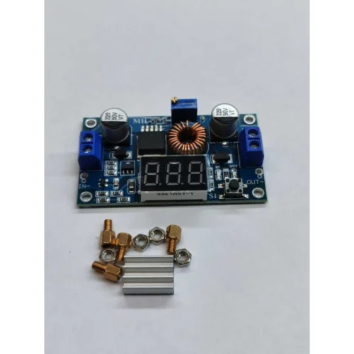 XL4015 5A 75W - (KIRMIZI DİSPLAY) DC-DC VOLTAJ DÜŞÜRÜCÜ MODÜL