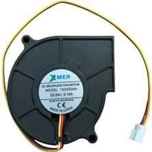 XMER DC BRUSHLESS FAN MOTOR 2P MODEL:5015GS12H 12V 0.20A SLEEVE BEARING 50X50X15MM FAN