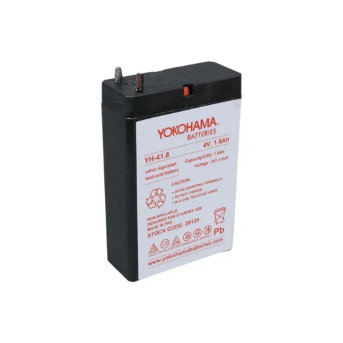 Yokohama YH-41.8 4V 1800 mAh Bakımsız Işıldak Aküsü