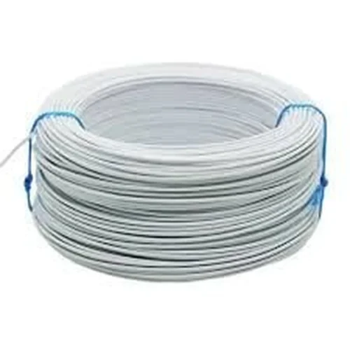 ZİL TELİ 0.5MM TEK DAMRLI BEYAZ - 50 METRE